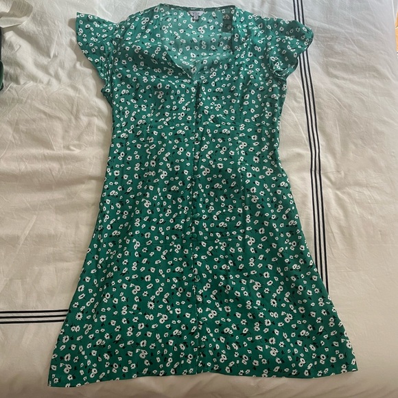 Rails Helena green Mini Dress In Sweet Pea Size medium - Picture 4 of 4